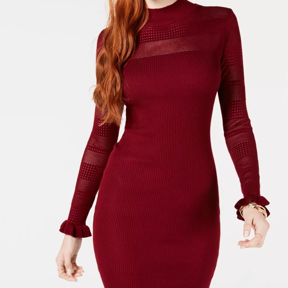 Almost Famous Juniors' Bodycon Sweater Dress
